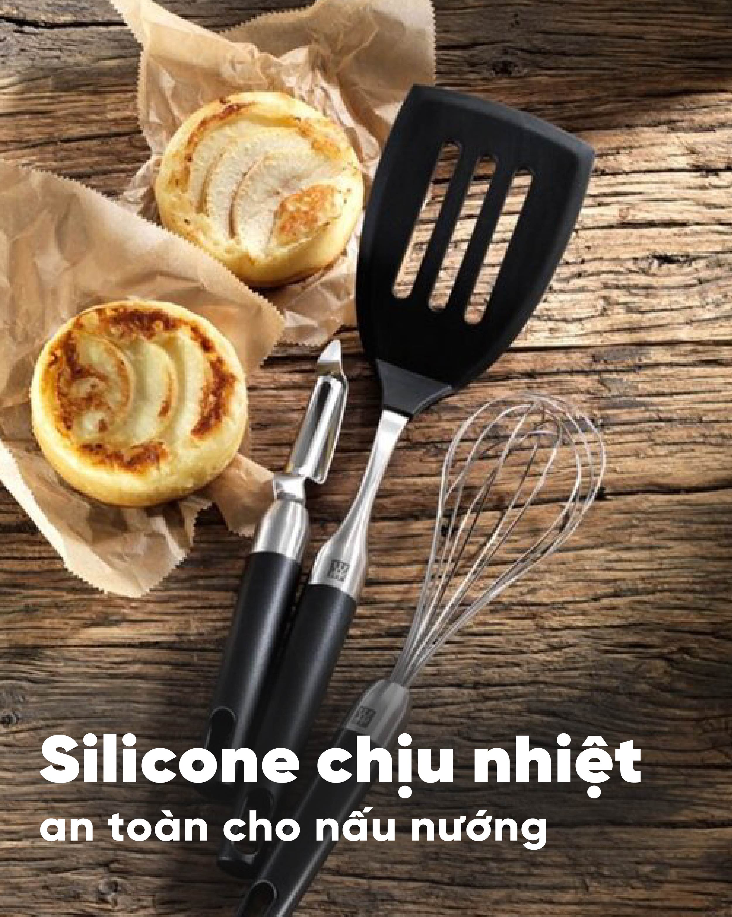 ZWILLING - Muỗng inox Twin Pure Black (lớn)