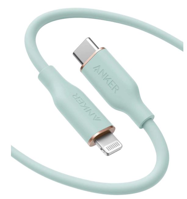 Dây cáp sạc nhanh pd typec to lightning anker a8662 0.9m / a8663 1.8m