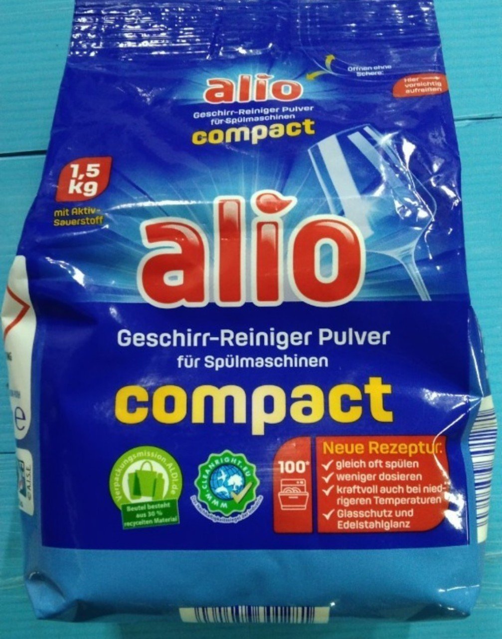 Bột rửa bát alio 1,5 kg