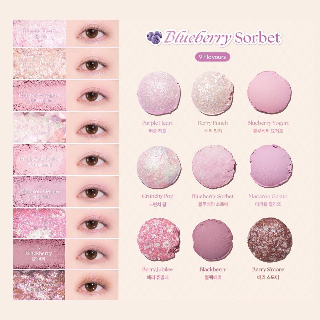 Bảng mắt DASIQUE Ice Cream Palette