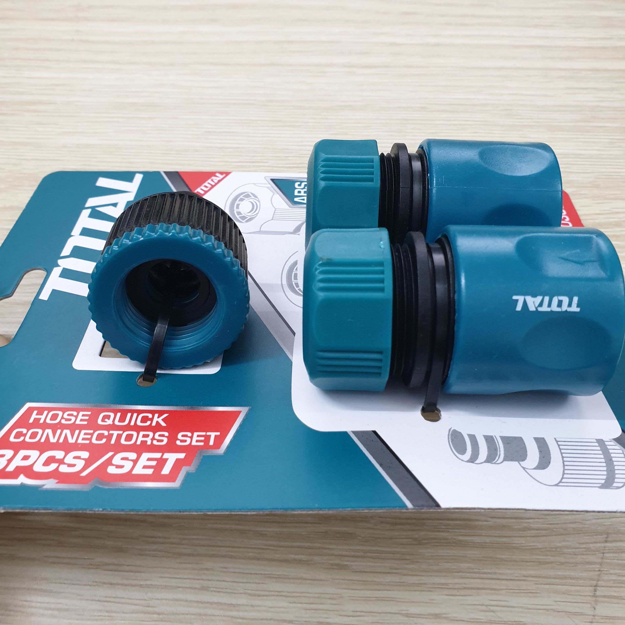 Bộ ba đầu nối nhanh máy xịt rửa TOTAL THWS030301
