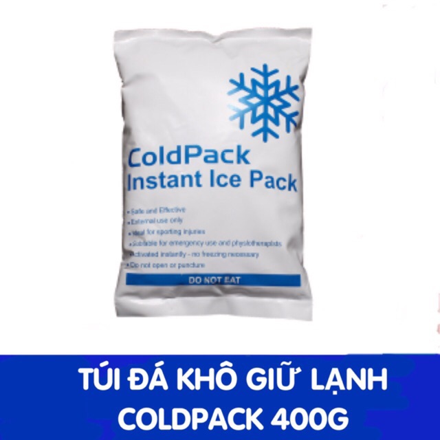 Túi đá khô gel ACool trắng 400g