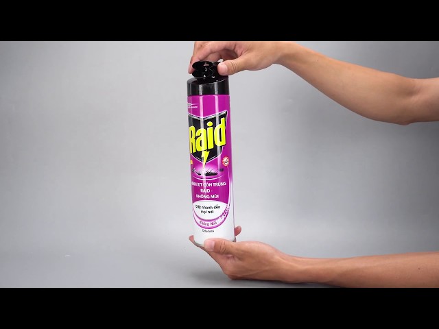 Bình xịt côn trùng Raid không mùi 520ml