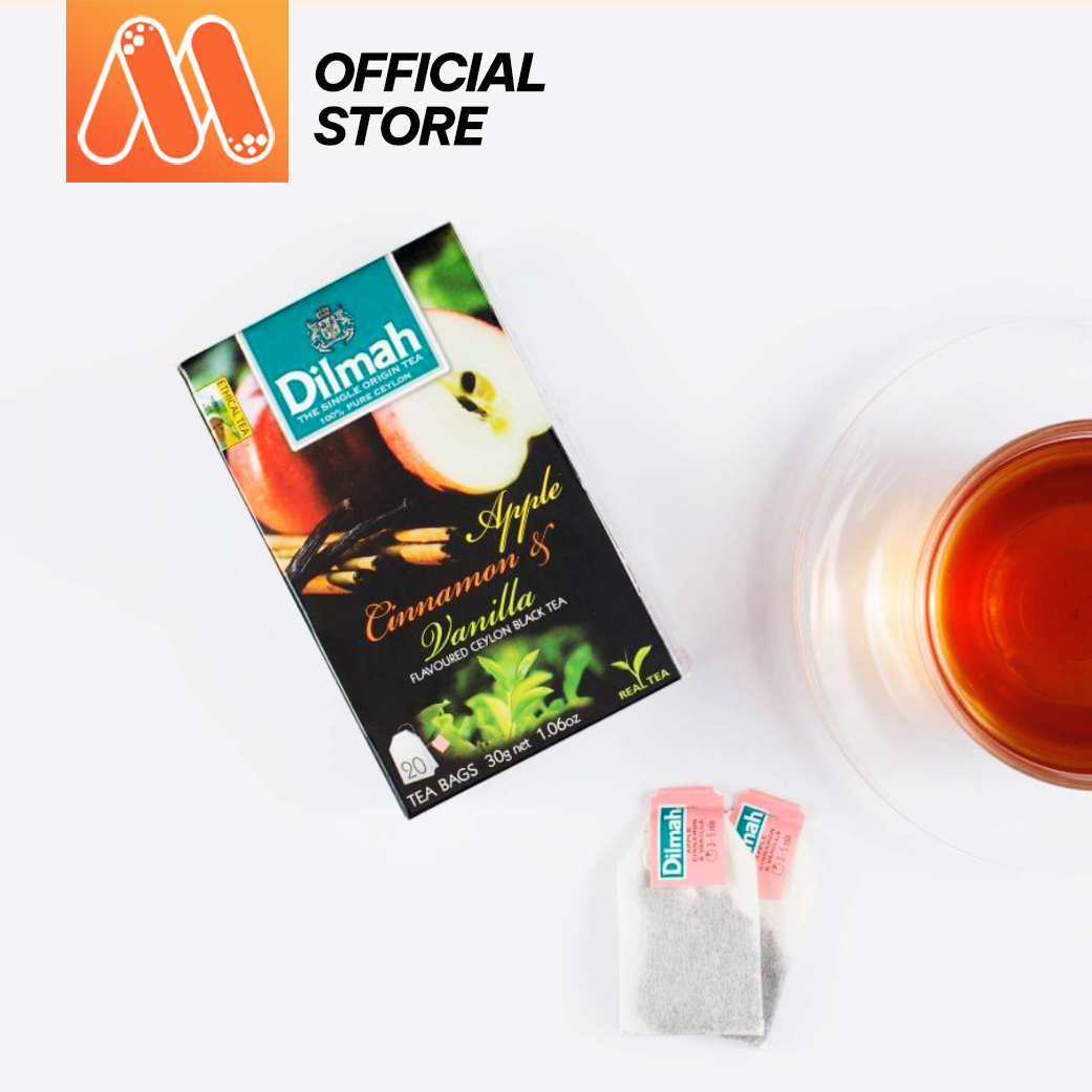 Trà Dilmah Vị Táo, Quế & Vanilla - Apple, Cinnamon & Vanilla 30g