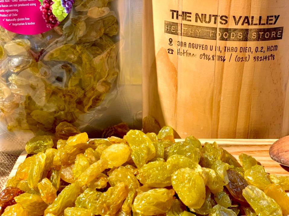 Nho Khô Vàng - GOLDEN RAISIN The Nuts Valley