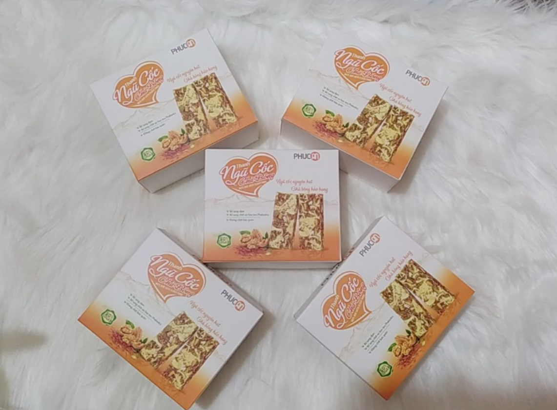 [HCM]Combo 5 Hộp Ngũ Cốc Phúc An giá tốt ( Mỗi hộp 5 thanh)
