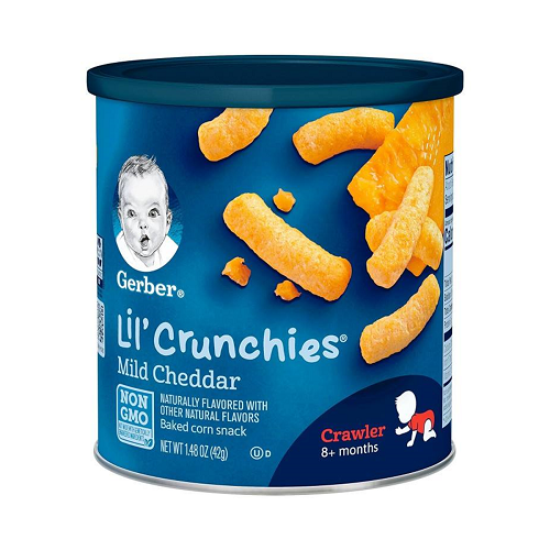 Bánh ăn dặm Gerber lùn vị mặn phô mai