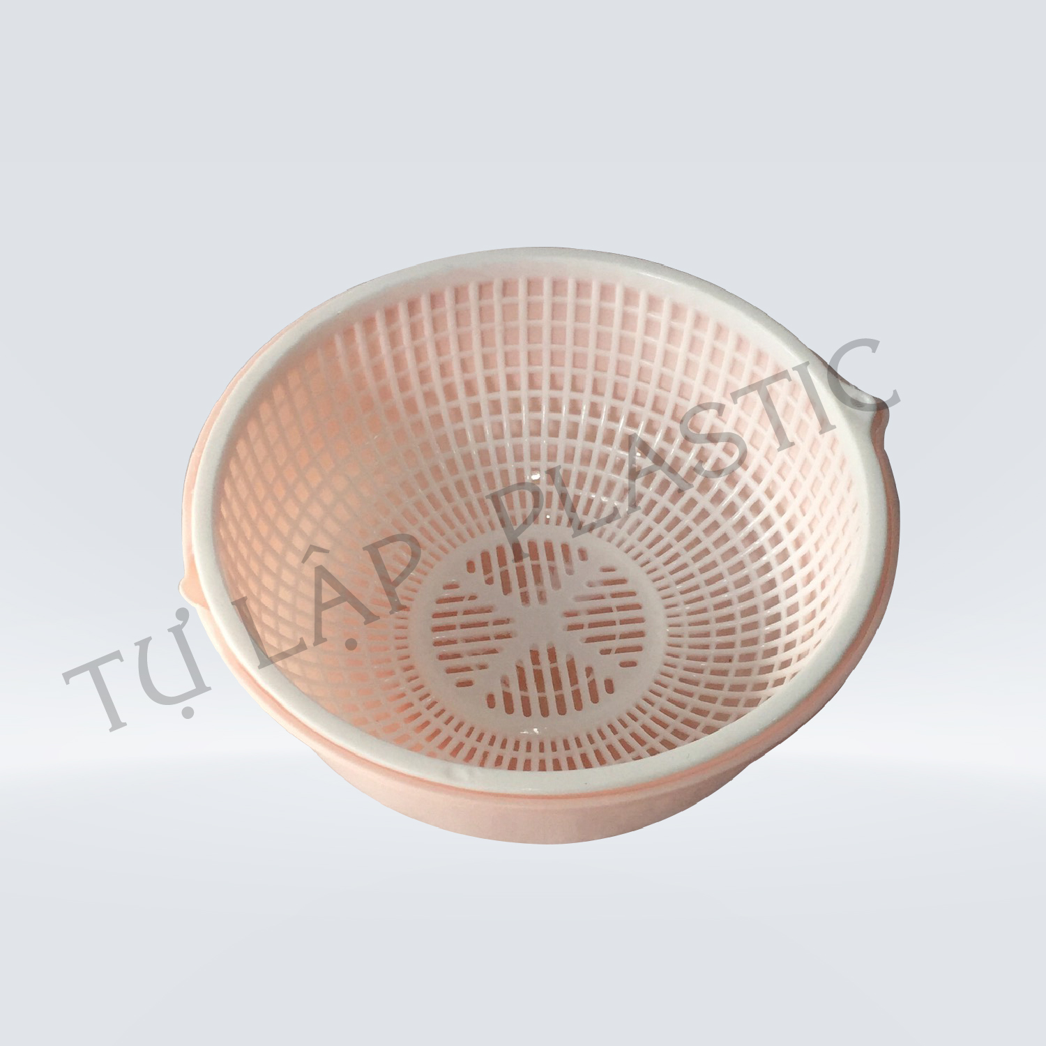 Rổ thau nhựa Tl330-16cm, Nhựa dày dặn, chất  liệu an toàn với người sử dụng