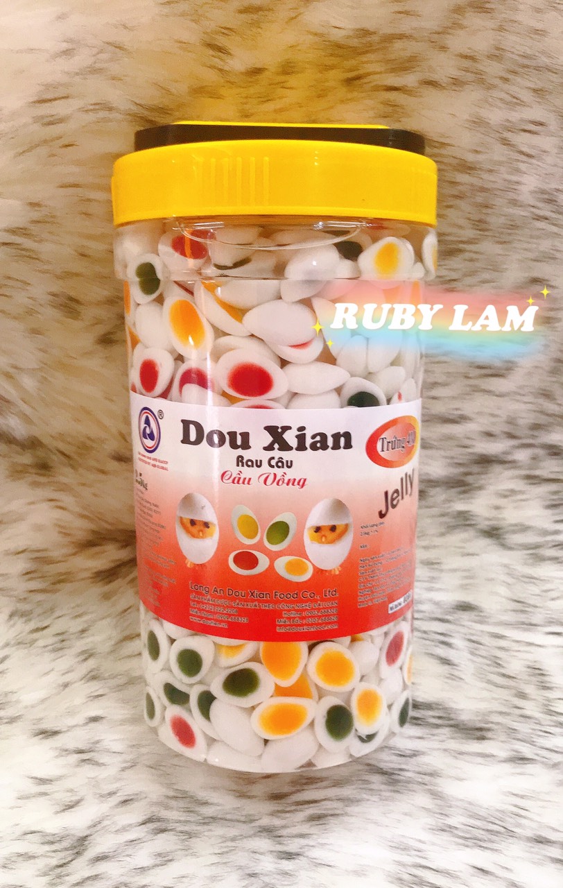 THẠCH TRỨNG - DOUXIAN - 2.5Kg - TOPPING DÙNG CHUNG VỚI TRÀ SỮA