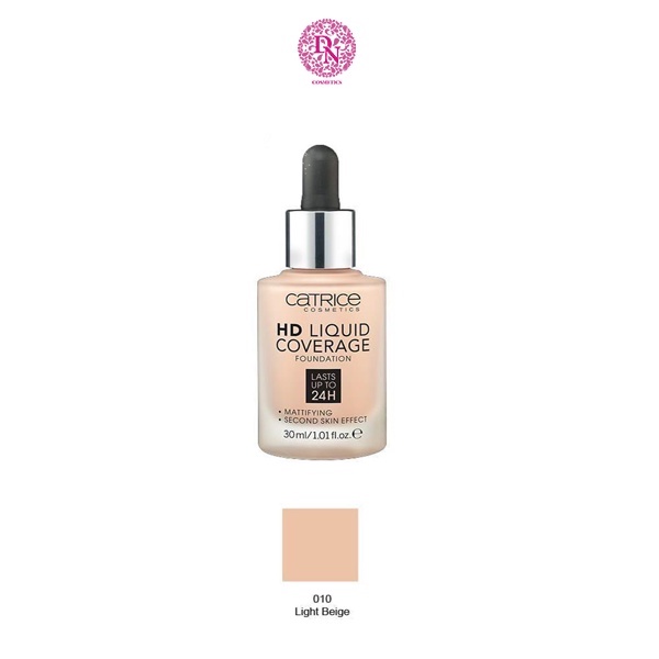 Kem Nền Catrice HD Liquid Coverage Foundation 30ml