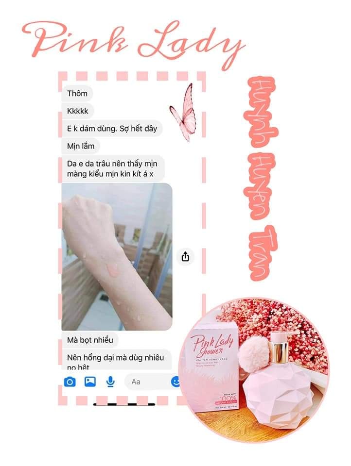 [HCM]SỮA TẮM XÔNG TRẮNG PINK LADY( CHÍNH HÃNG)