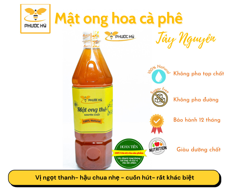 Mật Ong Phước Hỷ 1000ml