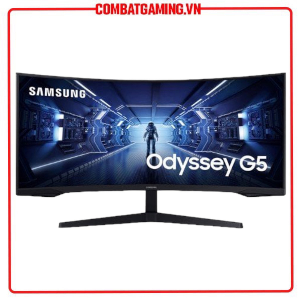 Màn hình cong samsung odyssey g5 lc34g55 34" / va / 2k / 165hz / 1ms / freesync lc34g55twwexxv