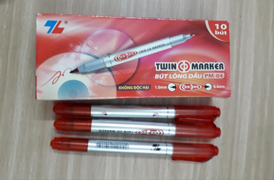 Hộp 10 Cây Bút Lông dầu Ceedee PM-04