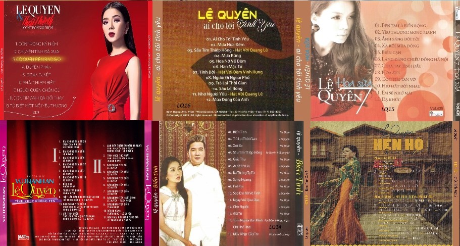 Bo 6 Dia CD Le Quyen