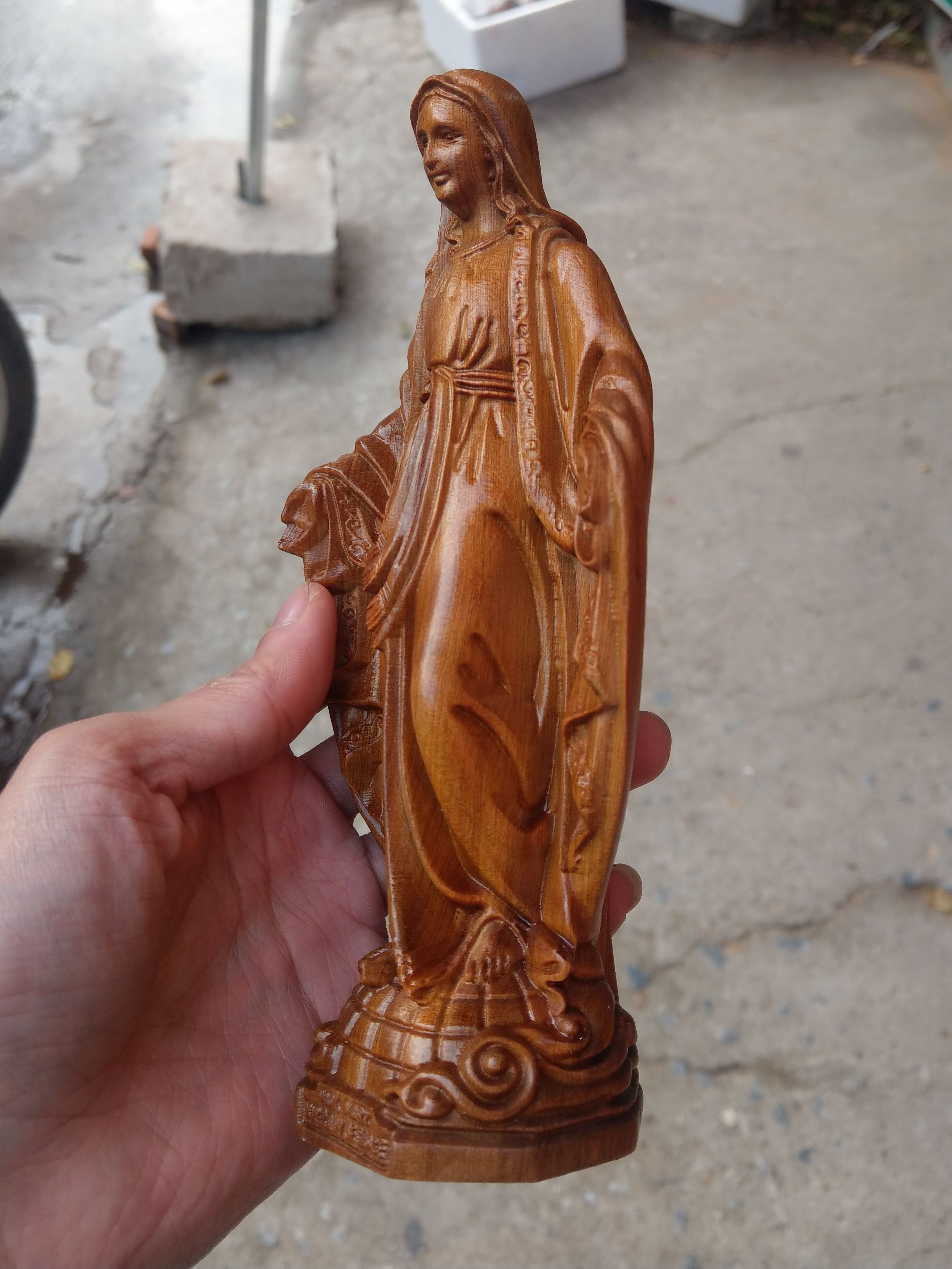 Tượng Đức Mẹ Maria - Cao 12cm