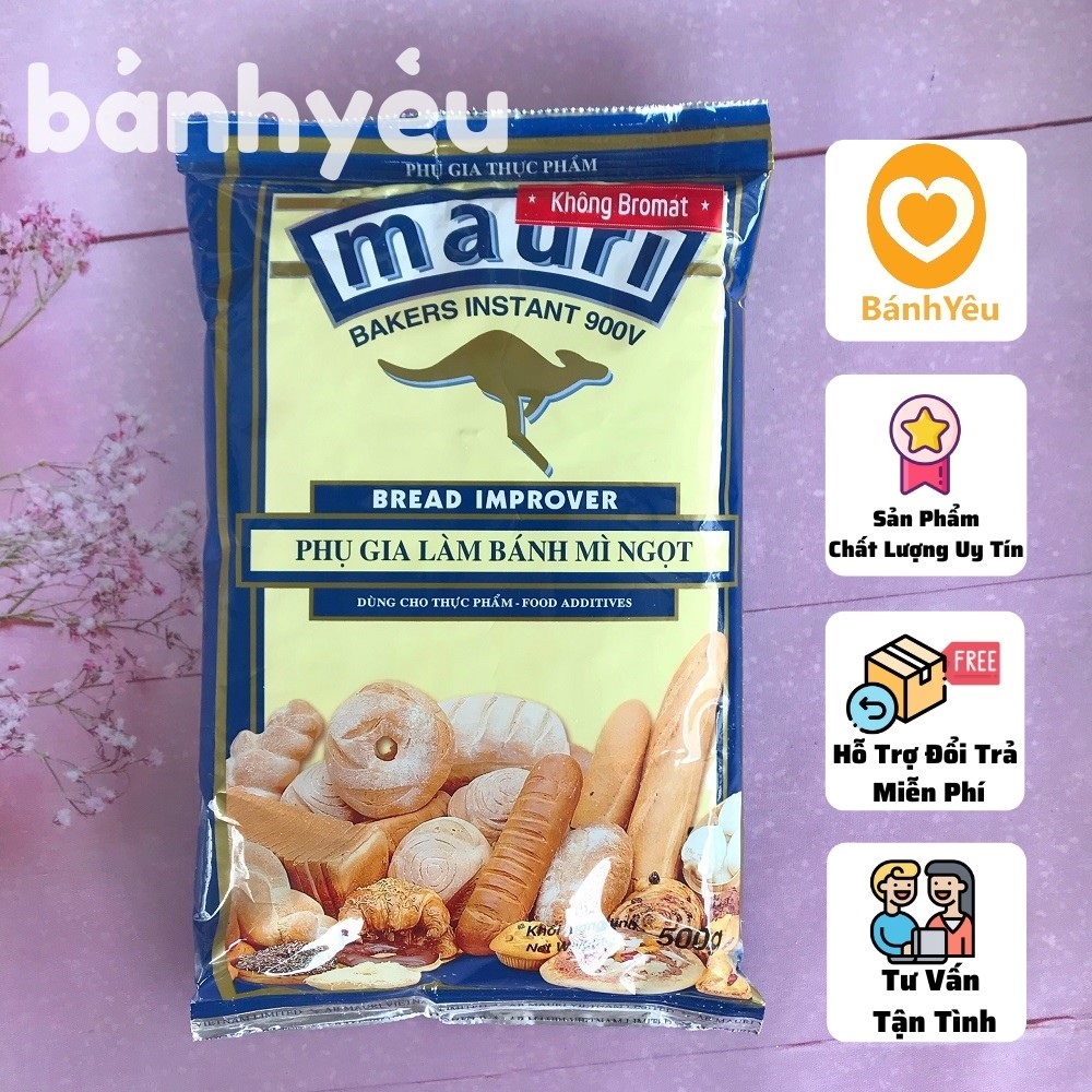Phụ Gia Làm Bánh Mì Mauri