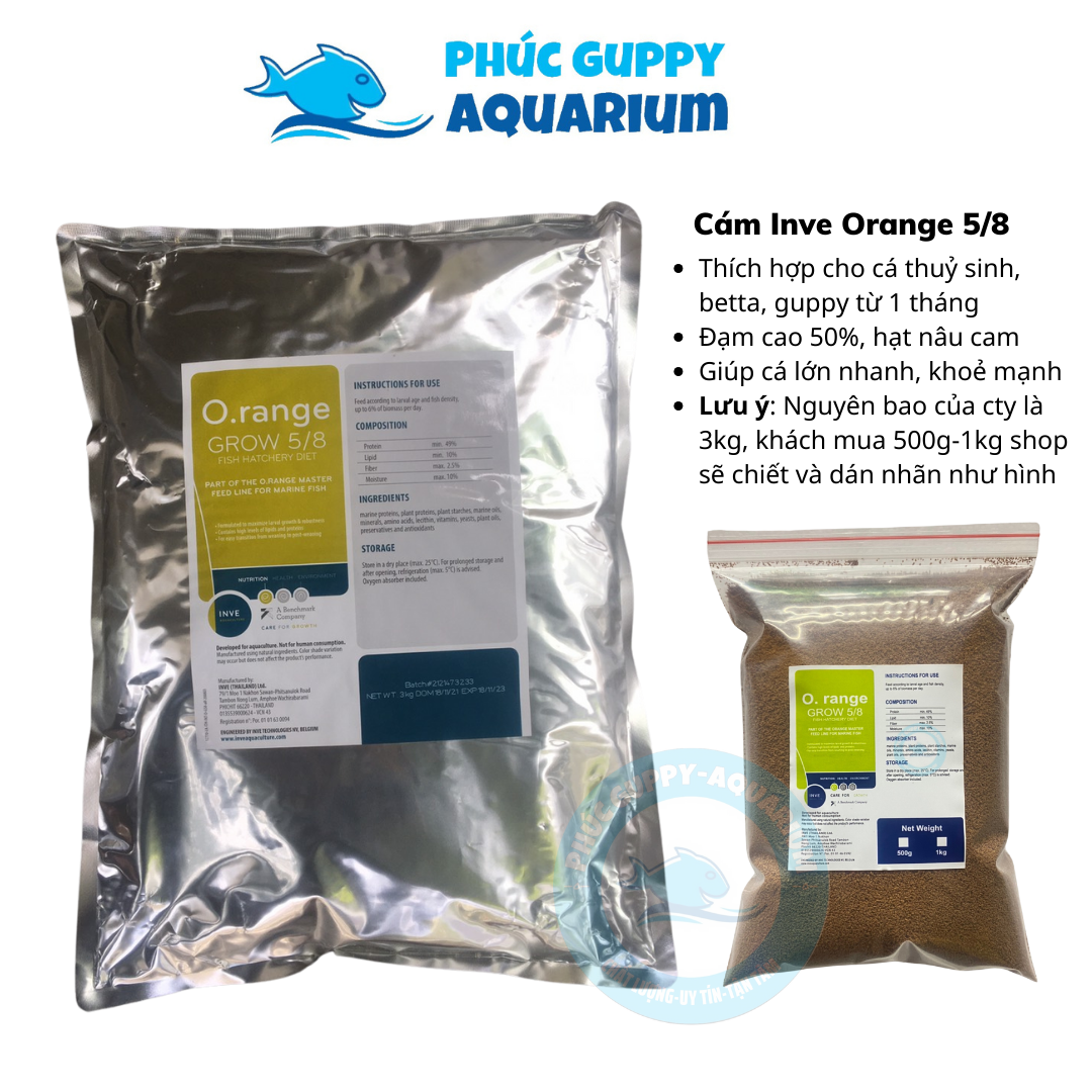 Cám thái inve orange grow 5/8