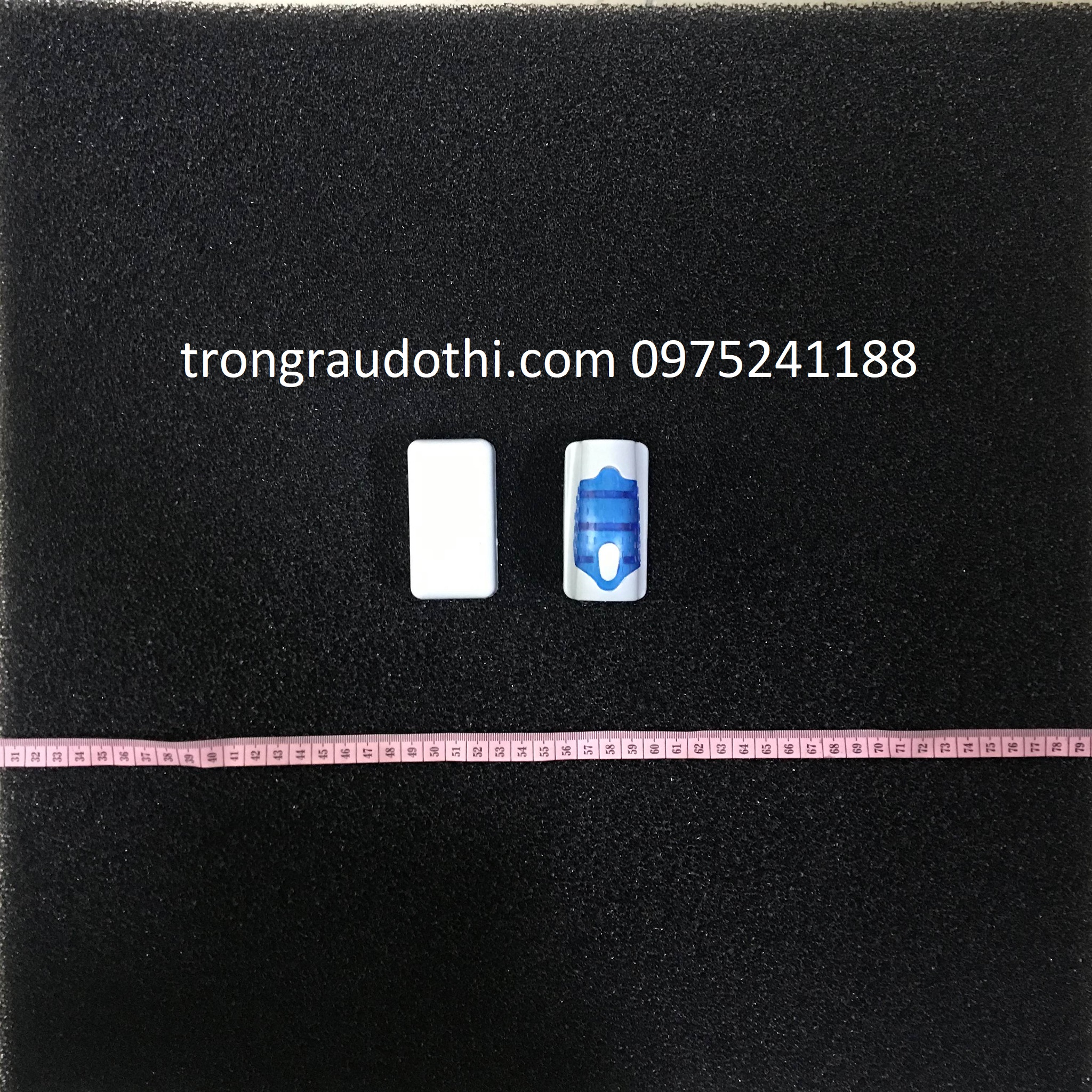 Nam châm cọ bể size MIN dùng cho bể kính cá cảnh dày 6mm