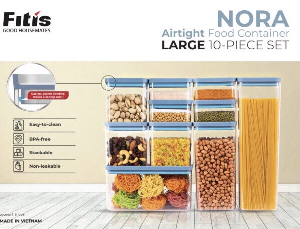 Hộp thực phẩm NORA LARGE SET