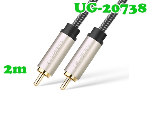 Cáp âm thanh Coaxial dài 2m Ugreen 20738