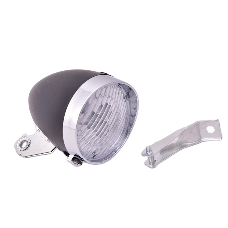 Langyouzi9 Đèn pha xe đạp cổ điển LED 200LM cổ điển Đèn Pha Xe đạp cổ điển đèn sương mù phía trước