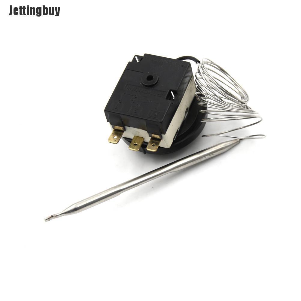 Jettingbuy Công Tắc Điều Khiển Nhiệt Độ 250V 16A 0-40C Bộ Điều Nhiệt Mao Quản