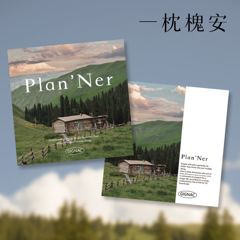 Sổ tay kế hoạch planner GIGNAC 48 trang