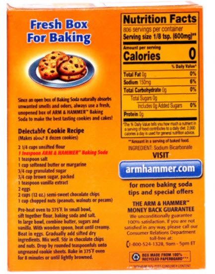 Bột Baking Soda Đa Công Dụng 454g
