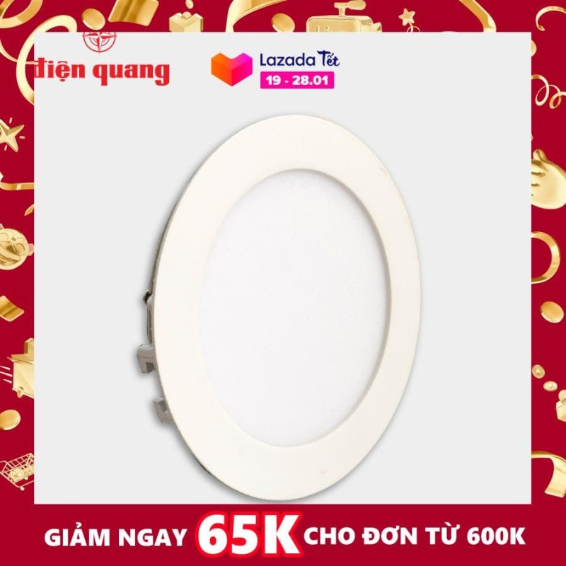 Bộ Đèn LED Panel tròn Điện Quang ĐQ LEDPN04 09 146 (9W F146)
