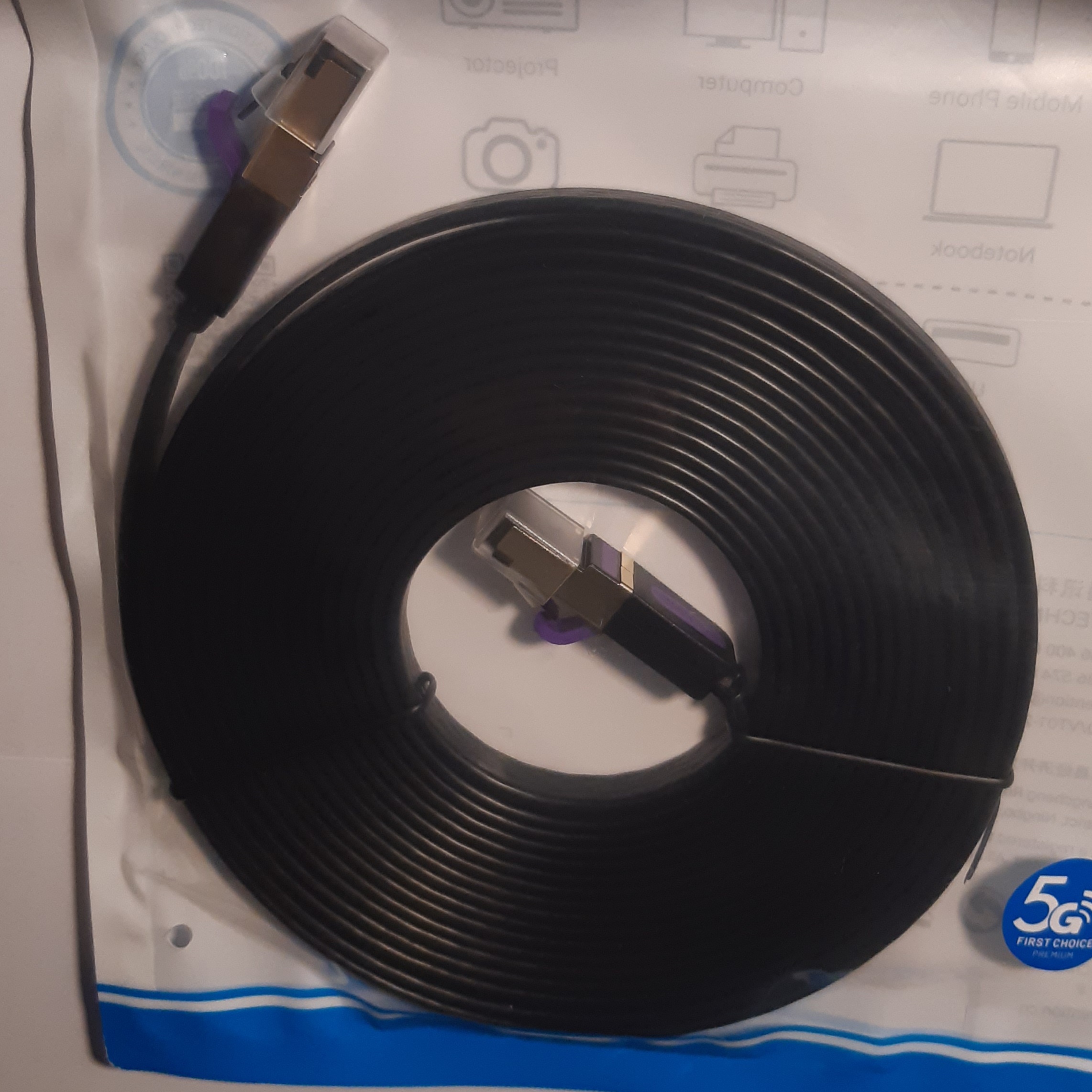 [HCM]Dây cáp mạng Cat7 RJ45 Lan 5m.