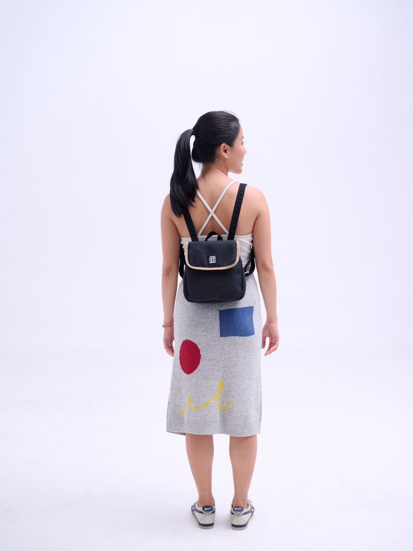 Jamlos Scone Backpack - Balo mini vải canvas gọn nhẹ