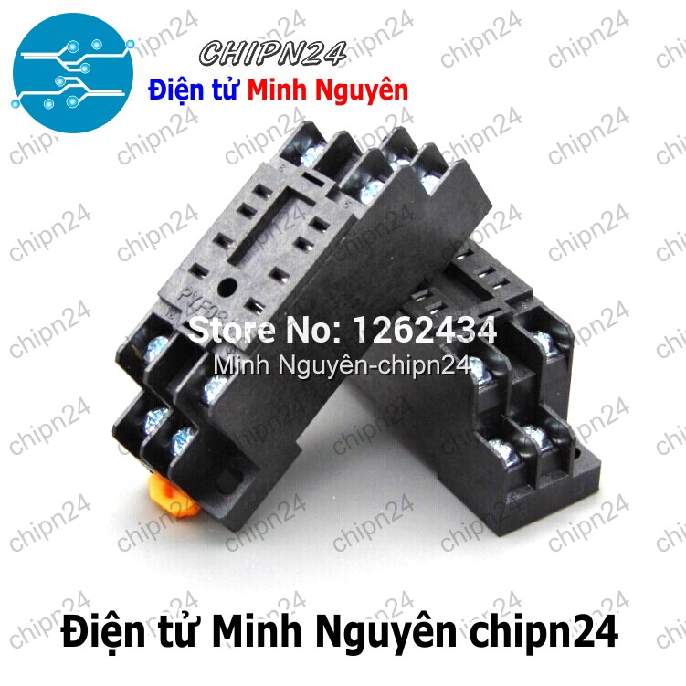 [1 cái] (Q90) Đế Relay Kiếng 8 Chân 5A MY2N (MY2N-J PYF08A-E H3Y-2 MY2N-GS) - HH003675