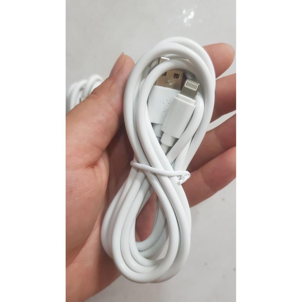 [HCM]CÁP SẠC LIGHTNING DÀI 1M CHO IPHONE IPAD TRẮNG