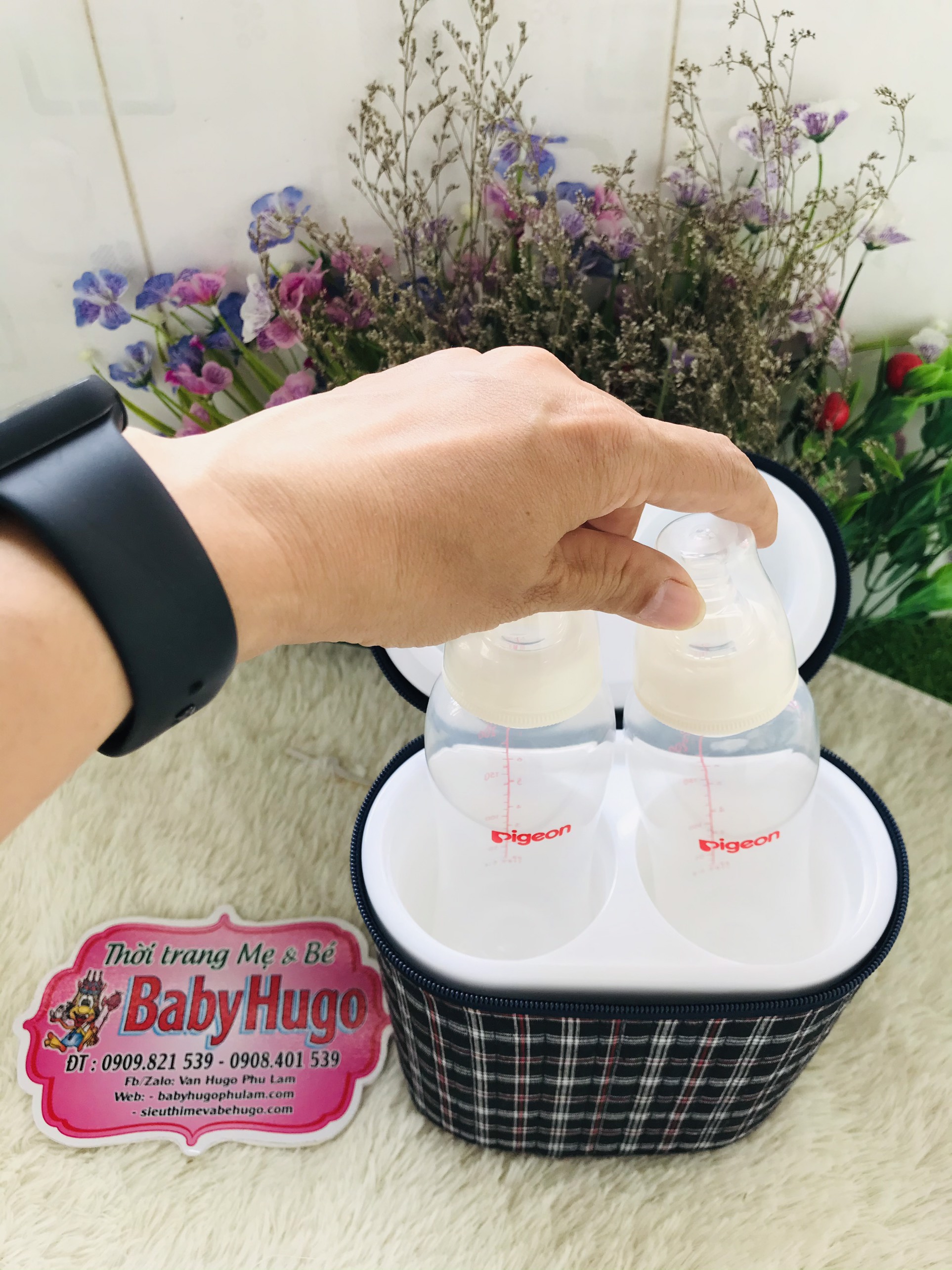 BÌNH Ủ SỮA ĐÔI/ĐƠN HÀNG 3 LỚP