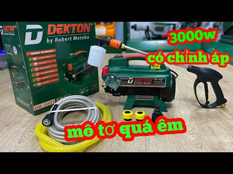 Máy Xịt Rửa Dekton DK 3001 ( 3000 W) - Chỉnh Áp