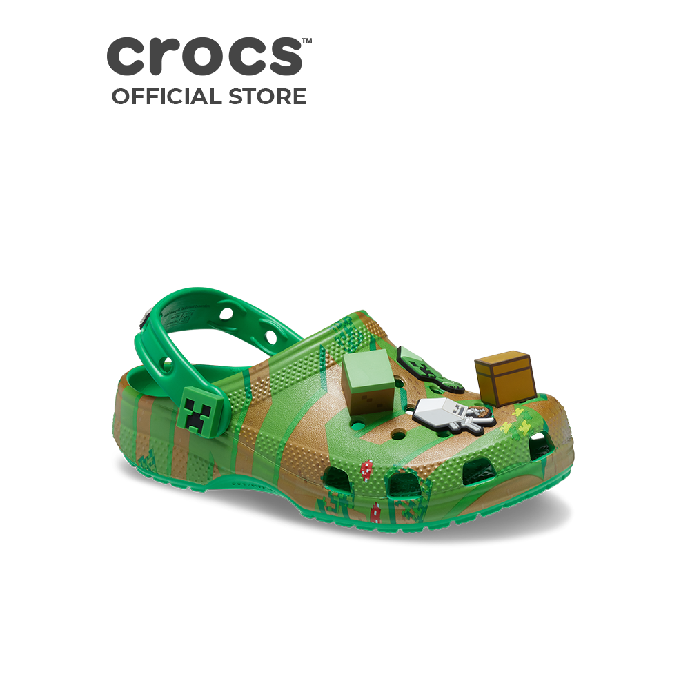 Giày Clog Trẻ Em Crocs Elevated Minecraft Classic - Multi