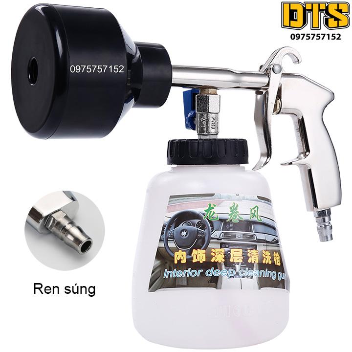 Bình Tạo Bọt Tuyết Cao Cấp Cho Máy Nén Khí, Máy Hơi Phun Bọt Tuyết Đều, Mịn, Siêu Tạo Bọt, Nhanh, Sạch, Dễ Dàng Sử Dụng, Tiện Lợi