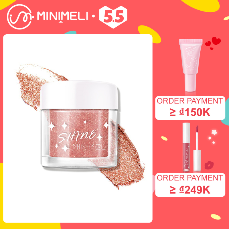 MINIMELI Phấn trang điểm bắt sáng dạng nhũ lấp lánh dùng được cho cả cơ thể (vui lòng chọn màu sắc phù hợp) - INTL