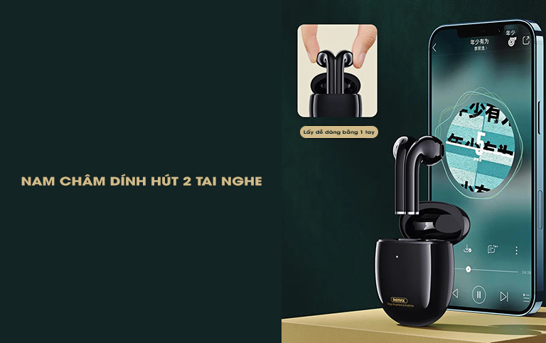 Tai nghe True Wireless chống ồn Remax TWS-23