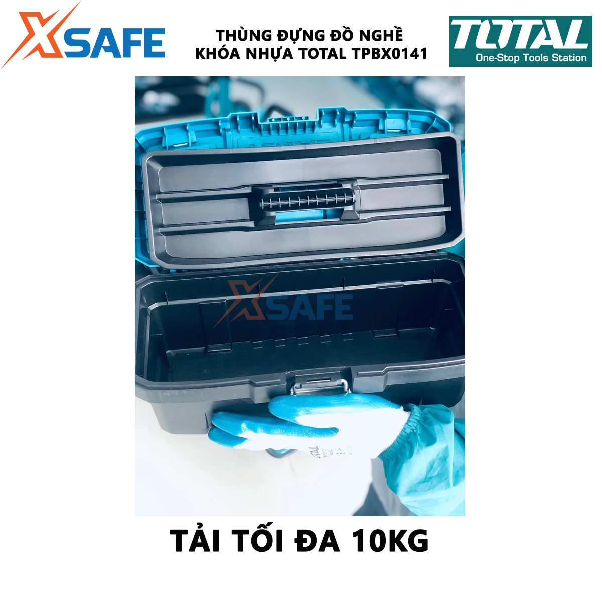 Containers for Đồ craft total TPBX0141 | chart dispensers craft lock plastic pp loading 10kg handle Độ high strength [genuine] [xsafe]