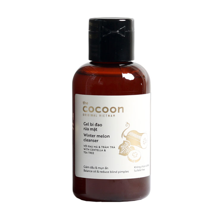 Gel bí đao rửa mặt sạch da Cocoon chính hãng