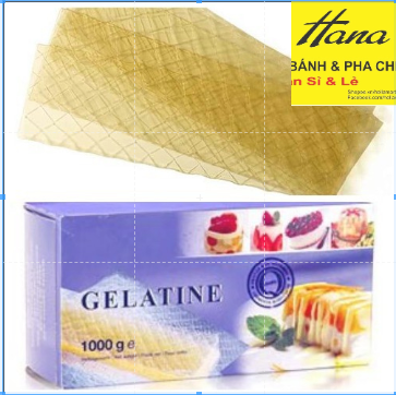 Lá Gelatin Đức (5 lá)