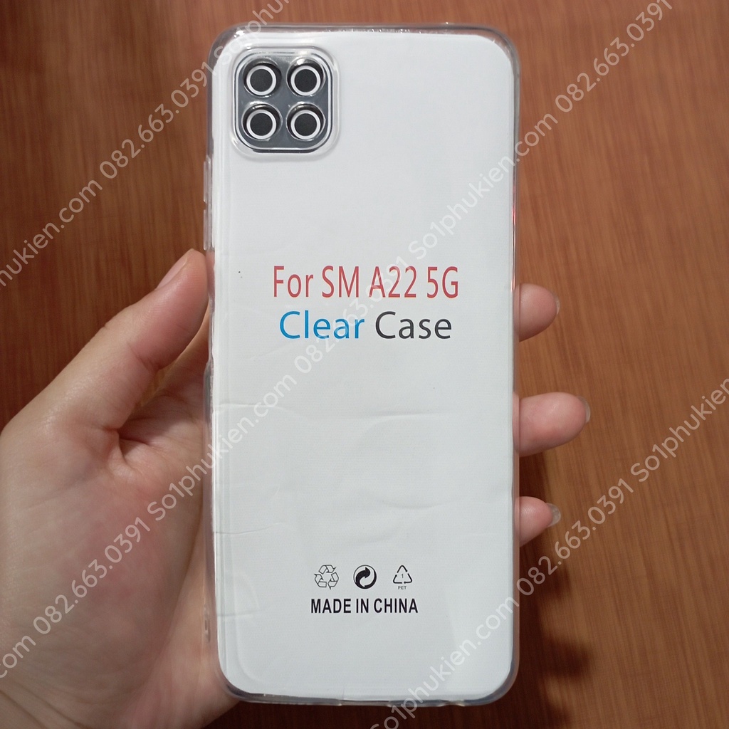 [HCM]Ốp lưng Samsung A12 / A22 dẻo trong suốt