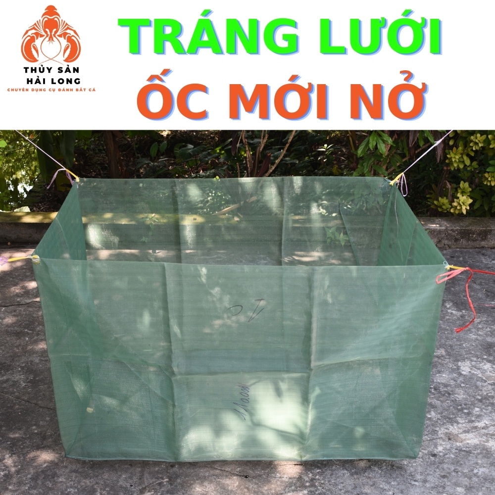 TRÁNG - VÈO NUÔI ỐC MỚI nở mắt lưới dày siêu bền