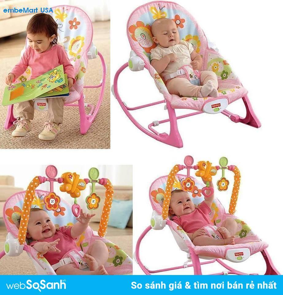 Ghế rung bập bênh cho bé Rocker Ibaby