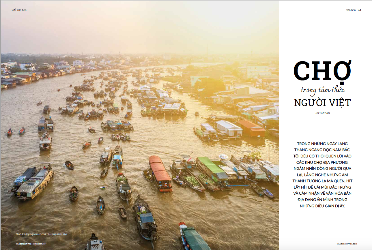 TẠP CHÍ WANDERLUST TIPS THÁNG 9.2019 (VOL. 38)