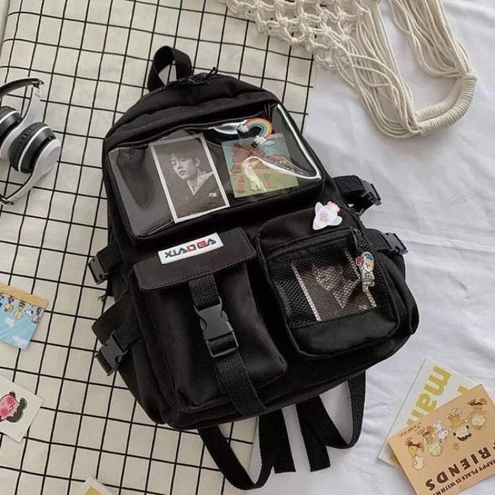 BALO VẢI BỐ PHỐI TÚI TRONG VÀ LƯỚI (sticker bán riêng)