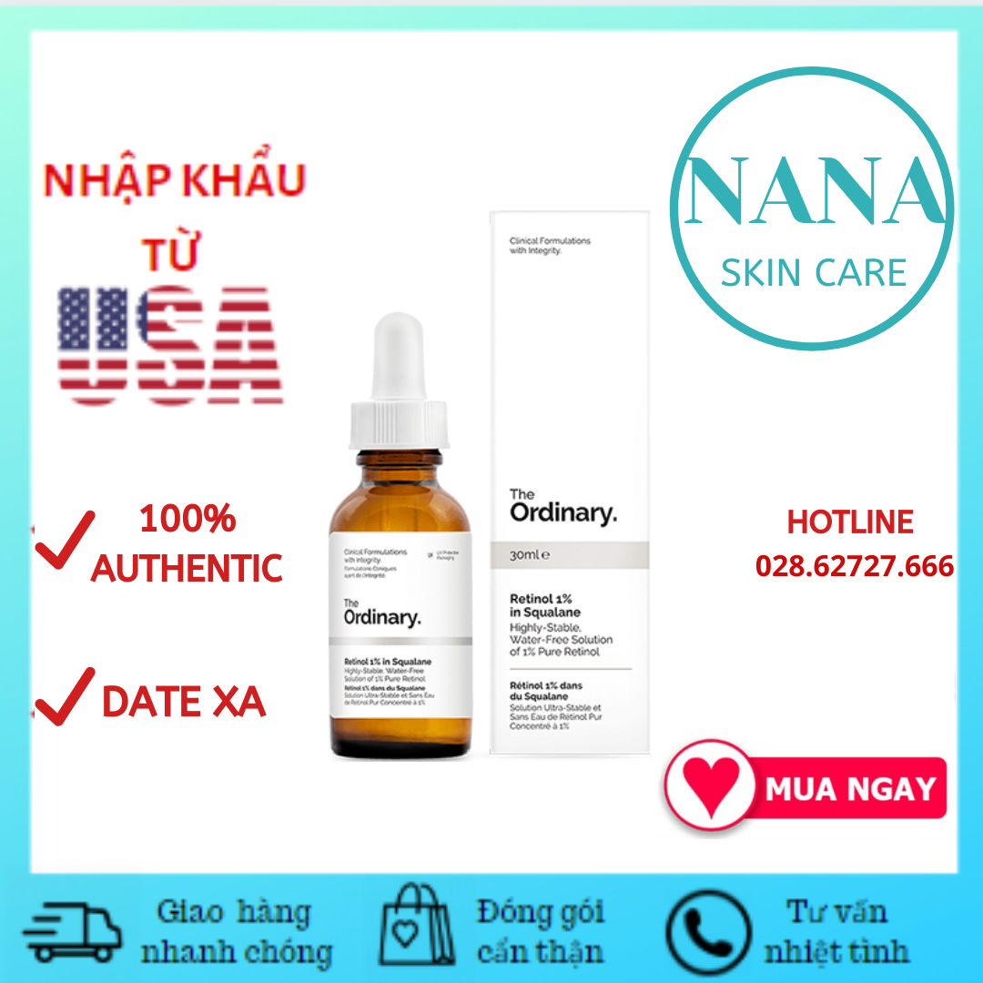 The Ordinary - Retinol 1% in Squalane tinh chất chống lão hóa da