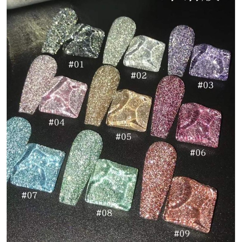 Sơn gel nhũ flash siêu sáng